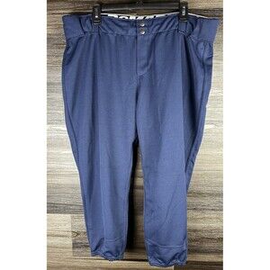 NEW DeMarini‎ Adult Women's Sleek Fastpitch Softball Pant WTD3040 NJV Navy 2x